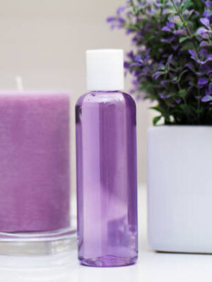 Shower supplies. composition cosmetic products of spa treatment